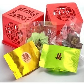 木箱婚宴小禮盒